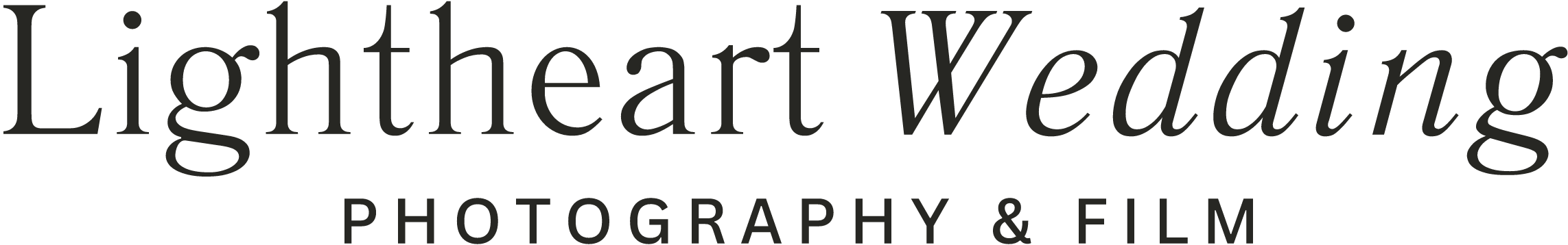 Lightheart Wedding Photography & Film Logo