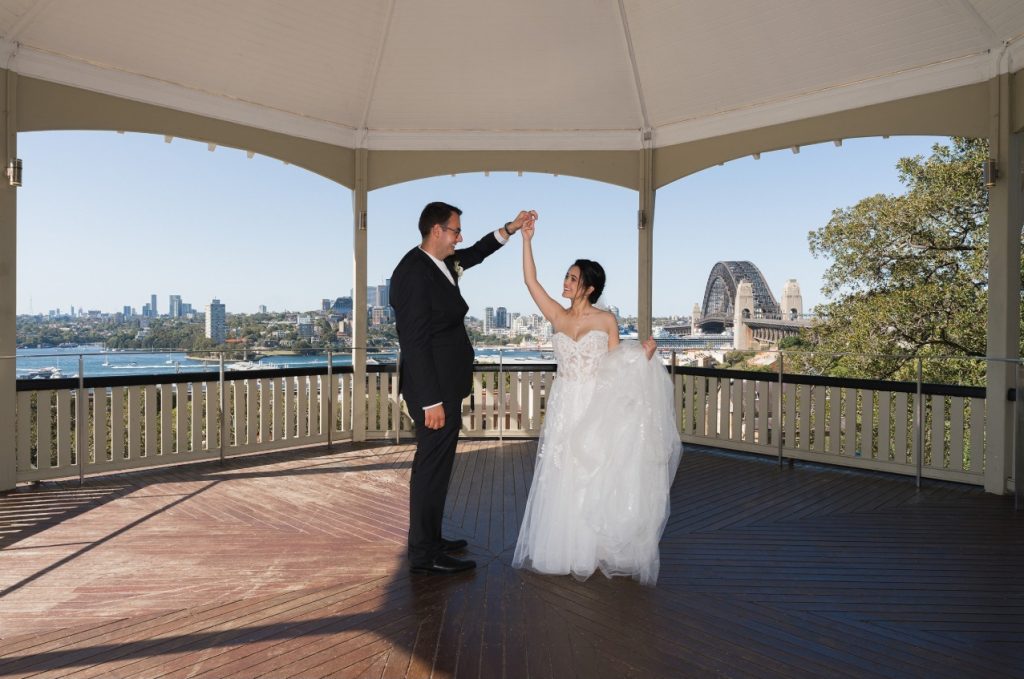 Stephanie and Trent's wedding in Sydney
